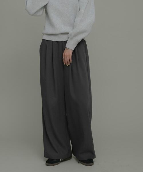 URBAN RESEARCH Sonny Label(アーバンリサーチサニーレーベル)の「裏起毛イージーワイドパンツ(その他パンツ・レディース・ブラック/グレー/ホワイト系その他・38/36)」の14枚目の写真