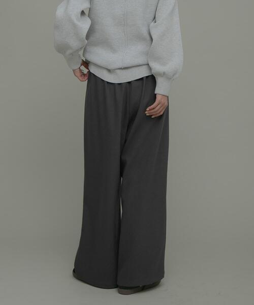 URBAN RESEARCH Sonny Label(アーバンリサーチサニーレーベル)の「裏起毛イージーワイドパンツ(その他パンツ・レディース・ブラック/グレー/ホワイト系その他・38/36)」の16枚目の写真