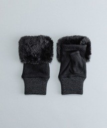 新品❗️DOLCE&GABBANA ブラック手袋 ファー付き ファー付き」に該当するレディースの手袋ファッション通販