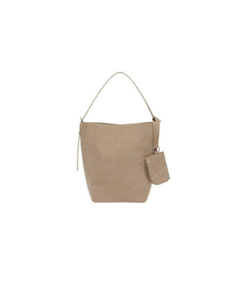 GENERAL IDEA（ジェネラルアイデア）の「【GENERAL IDEA】ポーチ付きエコスエードショルダーバッグ / WOMAN ECO SUEDE BASKET SHOULDER BAG（ショルダーバッグ・レディース・ブルー/ベージュ/キャメル・FREE）」の15枚目の写真