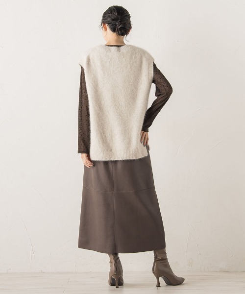 セール】ラメフロッキードットプルオーバー≪手洗い可能≫（Tシャツ