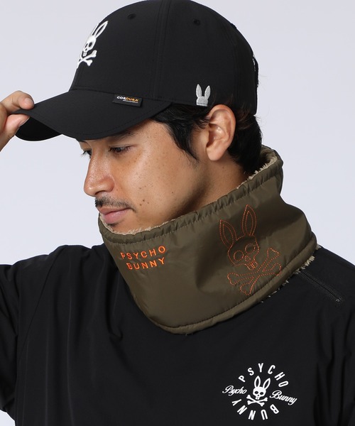 GOLF]リバーシブルロゴ ネックゲイター（マフラー）｜Psycho Bunny