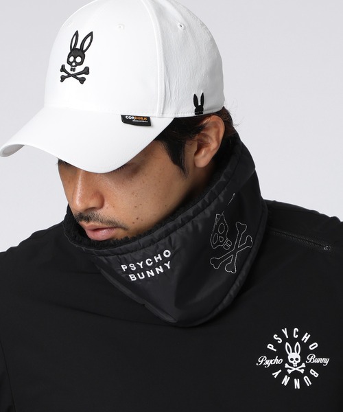 GOLF]リバーシブルロゴ ネックゲイター（マフラー）｜Psycho Bunny