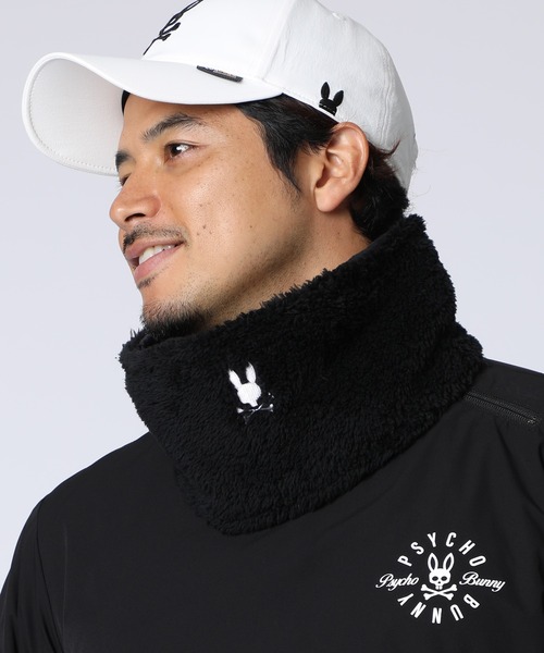 GOLF]リバーシブルロゴ ネックゲイター（マフラー）｜Psycho Bunny