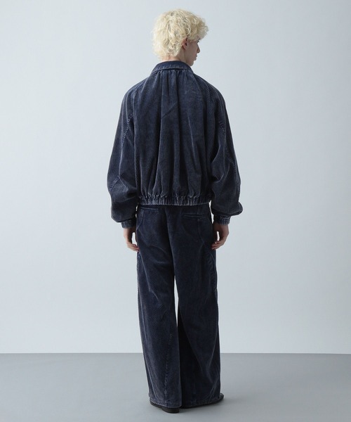 HARE(ハレ)の「【SET UP対応】3Dコーデュロイワイドパンツ(HARE)(その他パンツ・メンズ・ブラック/ブルー・MEDIUM/SMALL)」の22枚目の写真