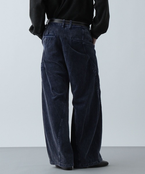 セール】【SET UP対応】3Dコーデュロイワイドパンツ(HARE)（その他