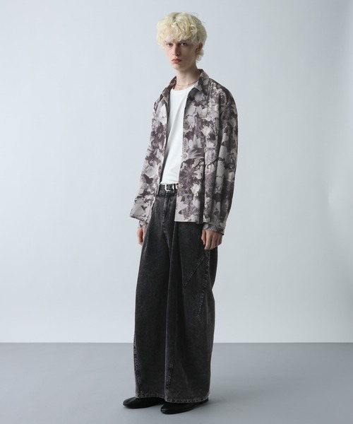 HARE(ハレ)の「【SET UP対応】3Dコーデュロイワイドパンツ(HARE)(その他パンツ・メンズ・ブラック/ブルー・MEDIUM/SMALL)」の18枚目の写真