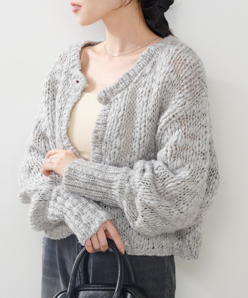 【❤︎チョコ❤︎】NKNIT ンニット カーディガン ❤︎チョコ❤︎】NKNIT ンニット カーディガン ❤︎チョコ❤︎】NKNIT