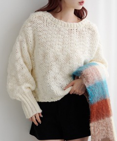 セール】2way Miniloop Knit（ニット/セーター）｜anuke（アンヌーク