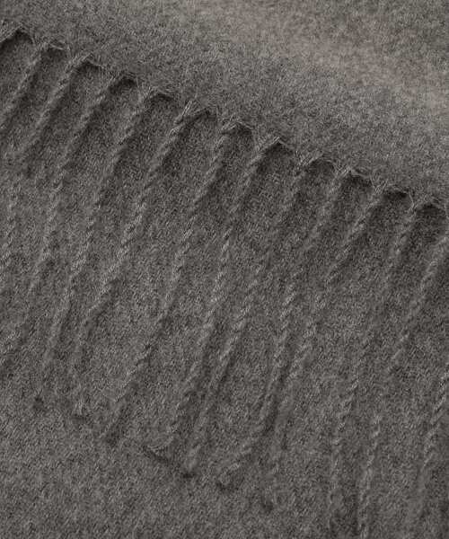 tk.TAKEO KIKUCHI(ティーケータケオキクチ)の「ソフトワイドマフラー(マフラー・メンズ・ブラック/ブルーグリーン/グレー系その他7/ベージュ・00)」の6枚目の写真