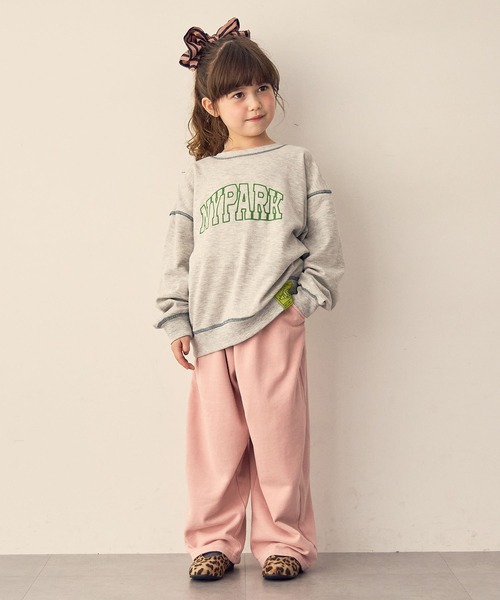 Piet（ピエット）の「バルーンスウェットパンツ ピグメントカラー（スウェットパンツ・キッズ・チャコール/ピンク/グリーン/パープル・100/110/120/130）」の18枚目の写真