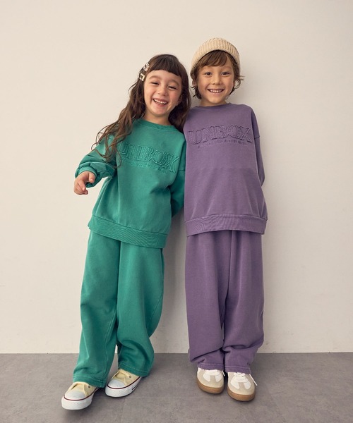 Piet（ピエット）の「バルーンスウェットパンツ ピグメントカラー（スウェットパンツ・キッズ・チャコール/ピンク/グリーン/パープル・100/110/120/130）」の12枚目の写真