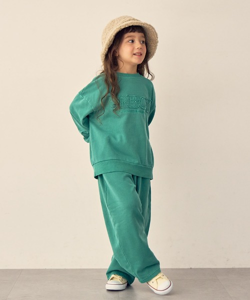 Piet（ピエット）の「バルーンスウェットパンツ ピグメントカラー（スウェットパンツ・キッズ・チャコール/ピンク/グリーン/パープル・100/110/120/130）」の11枚目の写真