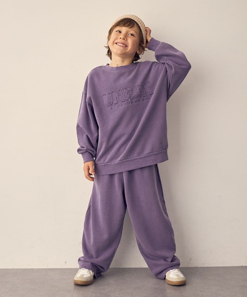 Piet（ピエット）の「バルーンスウェットパンツ ピグメントカラー（スウェットパンツ・キッズ・チャコール/ピンク/グリーン/パープル・100/110/120/130）」の14枚目の写真