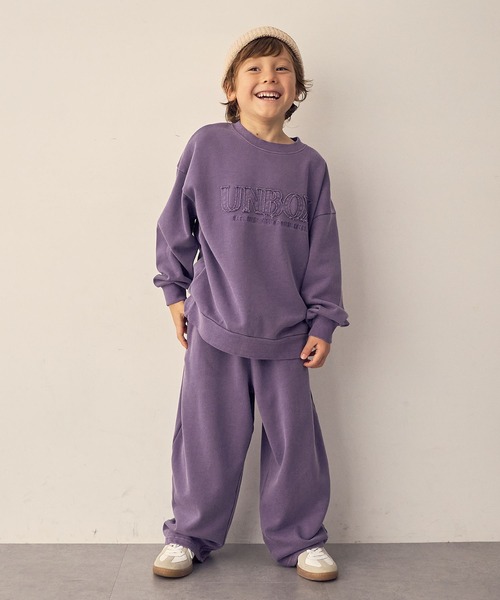 Piet（ピエット）の「バルーンスウェットパンツ ピグメントカラー（スウェットパンツ・キッズ・チャコール/ピンク/グリーン/パープル・100/110/120/130）」の15枚目の写真