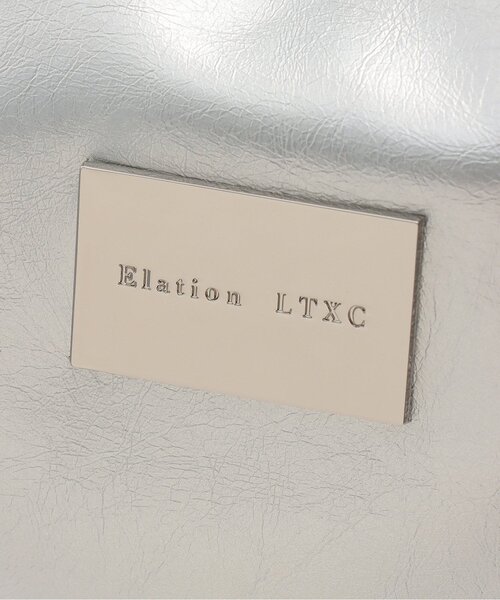 LOVETOXIC（ラブトキシック）の「合皮ビッグショルダー（ショルダーバッグ・キッズ・シルバー/ブラック・F）」の8枚目の写真