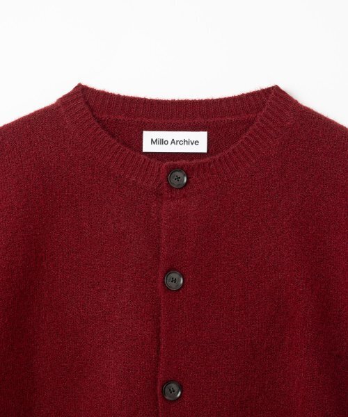 Millo Archive（ミロ アーカイブ）の「Crop Move Cardigan [Red]（カーディガン/ボレロ・メンズ・その他・LARGE/X-LARGE/SMALL/MEDIUM）」の3枚目の写真