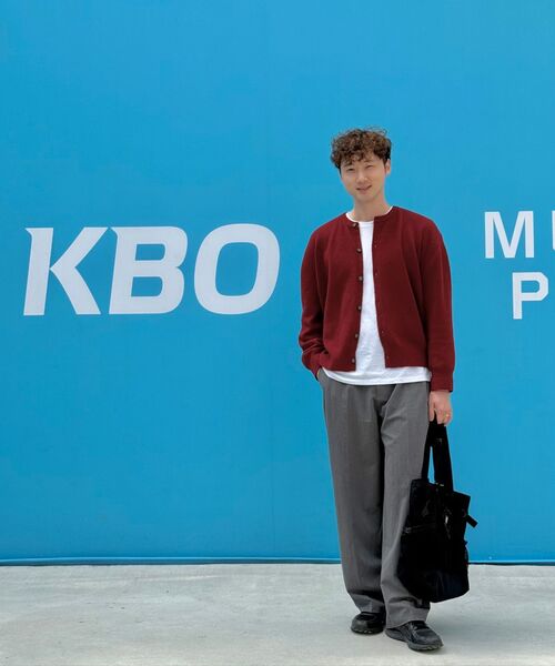 Millo Archive（ミロ アーカイブ）の「Crop Move Cardigan [Red]（カーディガン/ボレロ・メンズ・その他・LARGE/X-LARGE/SMALL/MEDIUM）」の14枚目の写真