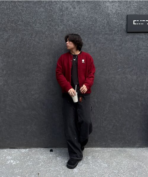Millo Archive（ミロ アーカイブ）の「Crop Move Cardigan [Red]（カーディガン/ボレロ・メンズ・その他・LARGE/X-LARGE/SMALL/MEDIUM）」の19枚目の写真