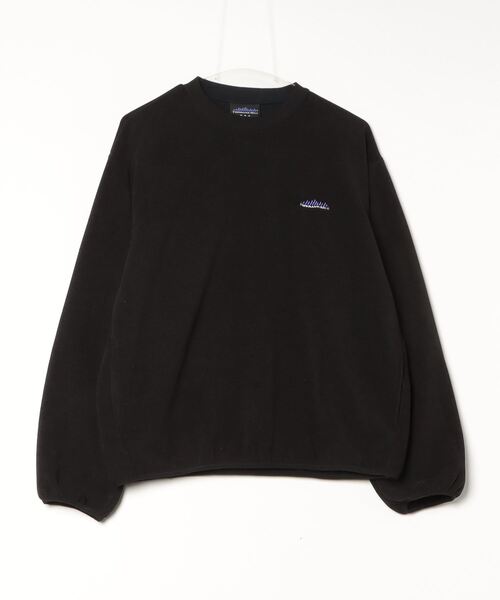 THOUSAND MILE（サウザンドマイル）の「【THOUSAND MILE】KNIT FREECE  CREW NECK PULLOVER（その他トップス・メンズ・ブラック・MEDIUM/LARGE/X-LARGE）」の5枚目の写真