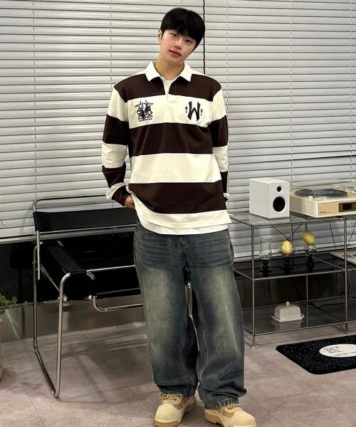 WKNDRS(ウィーキャンドース)の「FACE DENIM PANTS (DENIM)(デニムパンツ・レディース・その他・LARGE/X-LARGE/SMALL/MEDIUM)」の11枚目の写真