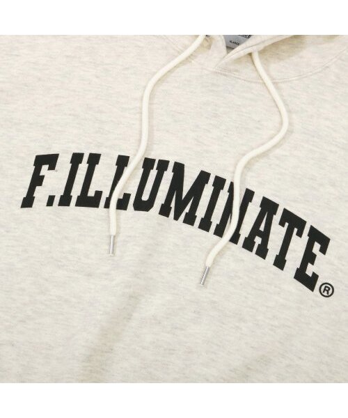 F.ILLUMINATE(フィルミネイト)の「オーバーフィットアーチロゴフーディーオートミール(パーカー・レディース・その他・MEDIUM/LARGE/X-LARGE)」の5枚目の写真
