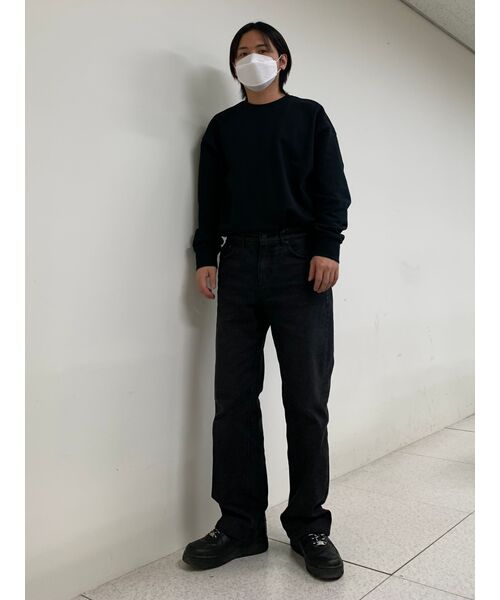 MUSINSA STANDARD(ムシンサスタンダード)の「ヘビーウェイト特大スウェットシャツ【ブラック】(スウェット・メンズ・その他・SMALL/MEDIUM/LARGE/X-LARGE/XX-LARGE/XXX-LARGE)」の22枚目の写真