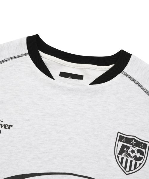 Retriever Club（レトリーバークラブ）の「HOWLING SOCCER CREWNECK [MELANGE GRAY]（スウェット・レディース・その他・MEDIUM/X-LARGE）」の4枚目の写真