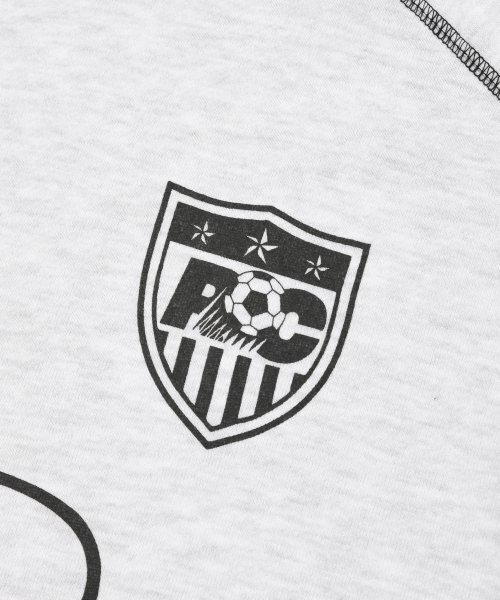 Retriever Club（レトリーバークラブ）の「HOWLING SOCCER CREWNECK [MELANGE GRAY]（スウェット・レディース・その他・MEDIUM/X-LARGE）」の6枚目の写真