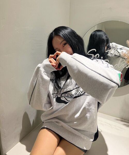 Retriever Club（レトリーバークラブ）の「HOWLING SOCCER CREWNECK [MELANGE GRAY]（スウェット・レディース・その他・MEDIUM/X-LARGE）」の13枚目の写真
