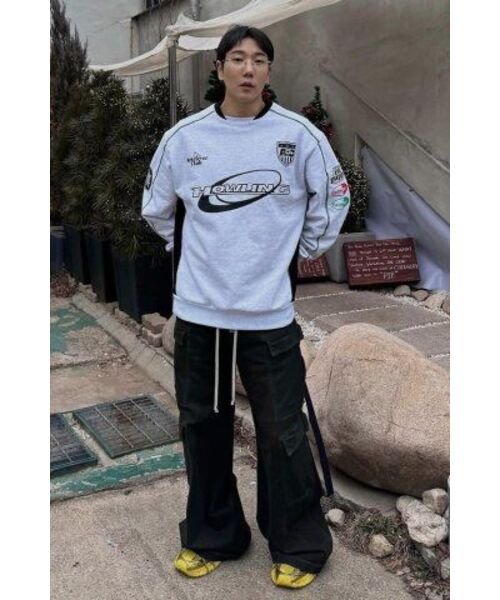 Retriever Club（レトリーバークラブ）の「HOWLING SOCCER CREWNECK [MELANGE GRAY]（スウェット・レディース・その他・MEDIUM/X-LARGE）」の18枚目の写真