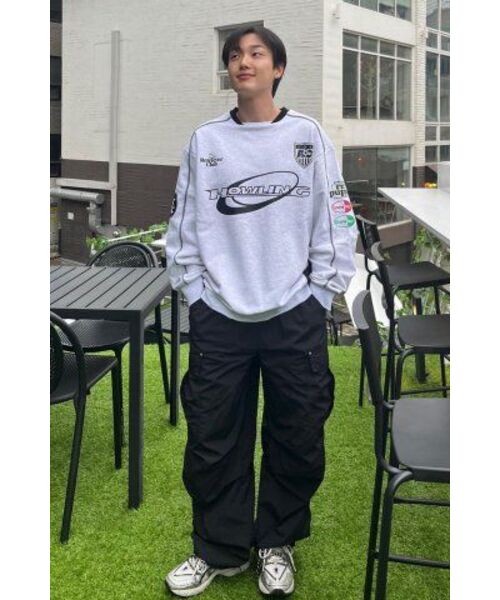 Retriever Club（レトリーバークラブ）の「HOWLING SOCCER CREWNECK [MELANGE GRAY]（スウェット・レディース・その他・MEDIUM/X-LARGE）」の19枚目の写真