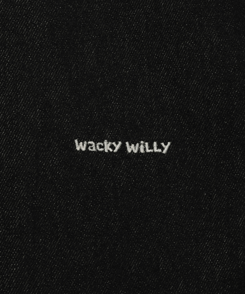 Wacky WiLLy（ワッキーウィリー）の「[24FW] デニムトラッカージャケット ブラック（デニムジャケット・レディース・その他・SMALL/MEDIUM/LARGE/X-LARGE）」の6枚目の写真