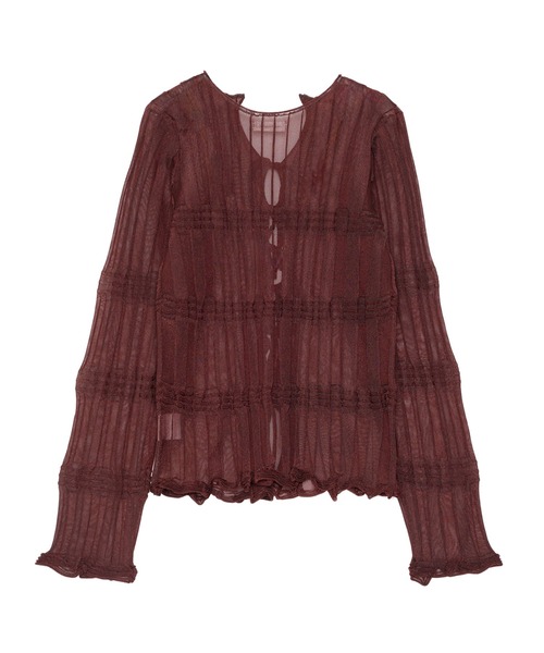 sheer flow cardigan（カーディガン/ボレロ）｜OPEN SESAME CLUB