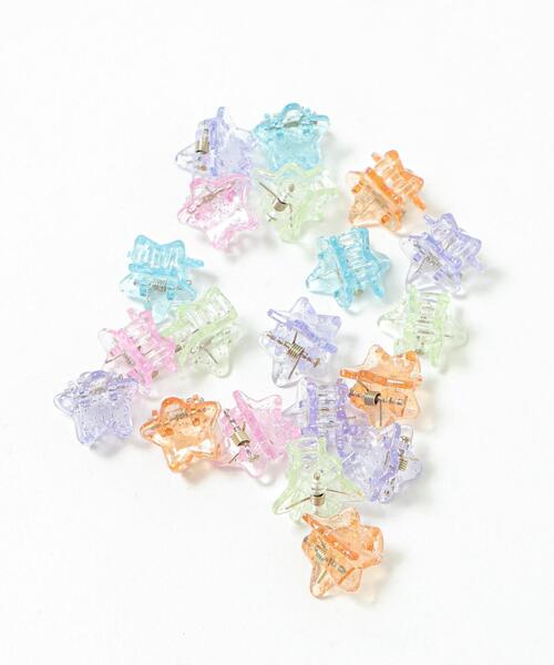 WEGO（ウィゴー）の「WEGO/カラフルモチーフミニクリップ（バレッタ/ヘアクリップ・レディース・その他1/その他2・FREE）」の4枚目の写真