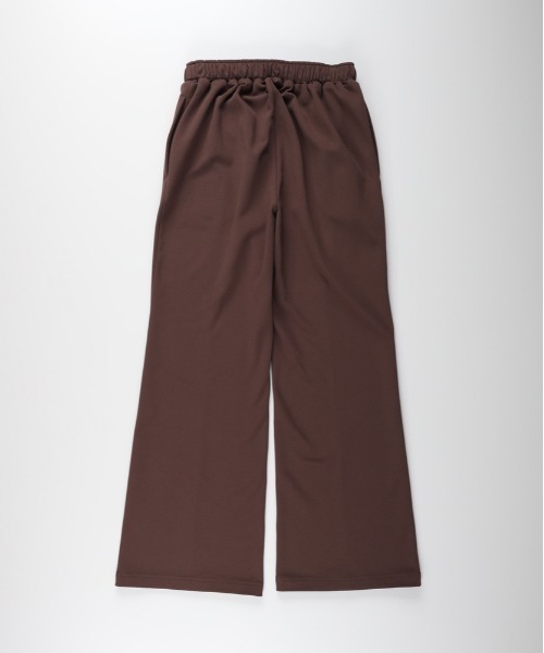 Right-on(ライトオン)の「【親子でお揃い】【HONEYSUCKLE ROSE】裏起毛ジョーゼットフレアパンツ (スタイルアップ / 楽ちんデザイン )(その他パンツ・レディース・ブルー/ブラウン/ブラック・S/M/L)」の20枚目の写真