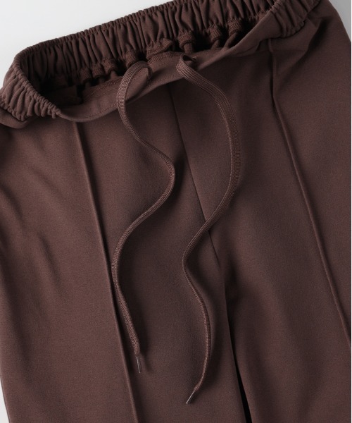 Right-on(ライトオン)の「【親子でお揃い】【HONEYSUCKLE ROSE】裏起毛ジョーゼットフレアパンツ (スタイルアップ / 楽ちんデザイン )(その他パンツ・レディース・ブルー/ブラウン/ブラック・S/M/L)」の22枚目の写真