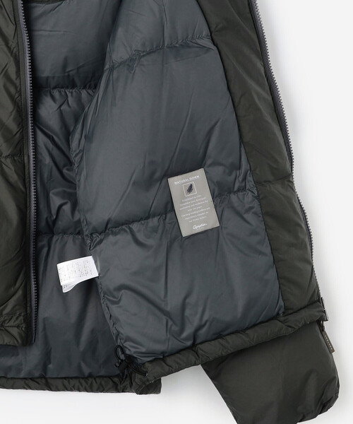 GYMPHLEX（ジムフレックス）の「Gymphlex | ナイロン フードダウンジャケット MEN（ダウンジャケット/コート・メンズ・ブラック/チャコール・M/L）」の22枚目の写真