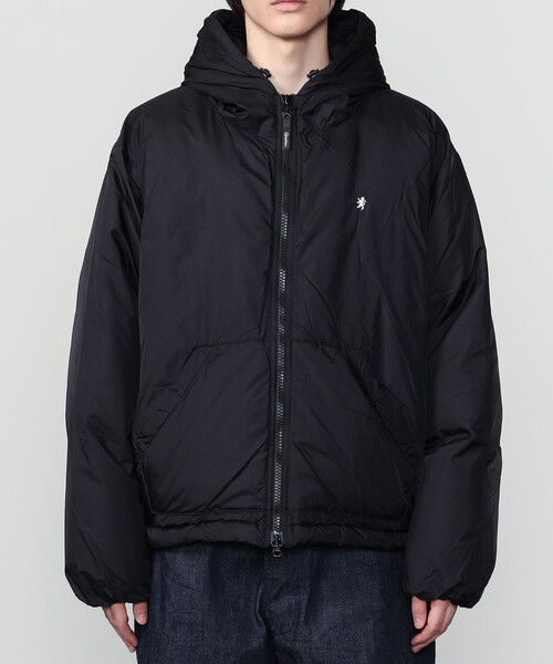 Gymphlex | ナイロン フードダウンジャケット MEN（ダウンジャケット