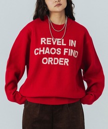 JACQUARD LOGO KNIT