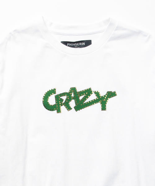 PHINGERIN(フィンガリン)の「Phingerin / CRAZY TEE(Tシャツ/カットソー・メンズ・ホワイト・SMALL/MEDIUM)」の3枚目の写真