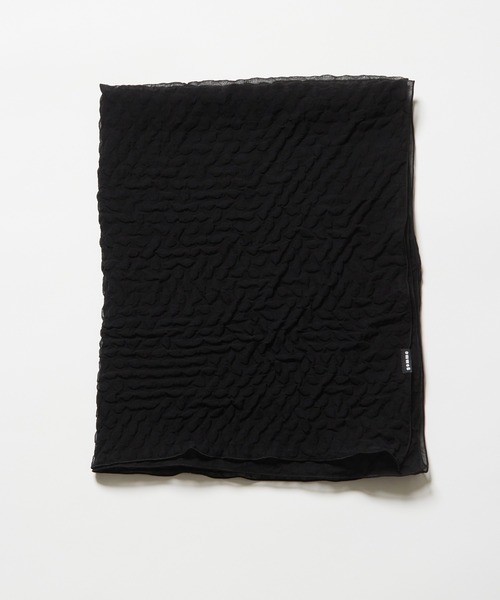 gomme（ゴム）の「シュリンクドットストール（ストール/ショール・レディース・ブルー/グレイッシュベージュ/ブラック・FREE）」の11枚目の写真