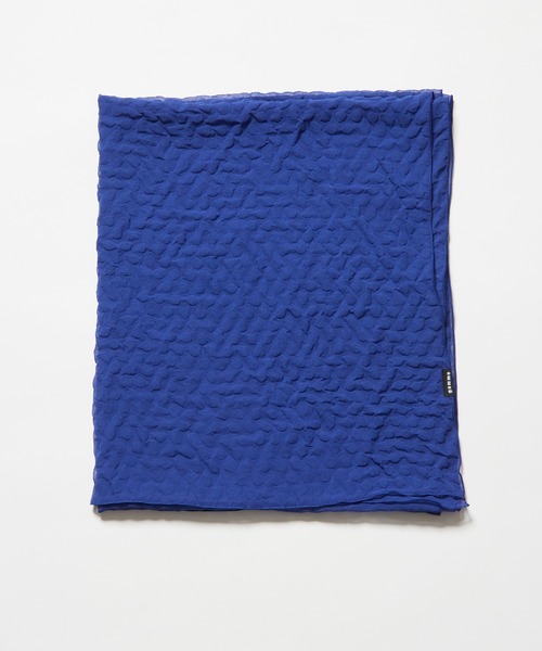 gomme（ゴム）の「シュリンクドットストール（ストール/ショール・レディース・ブルー/グレイッシュベージュ/ブラック・FREE）」の8枚目の写真