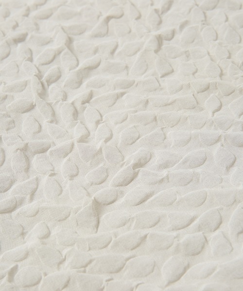 gomme（ゴム）の「シュリンクドットストール（ストール/ショール・レディース・ブルー/グレイッシュベージュ/ブラック・FREE）」の7枚目の写真