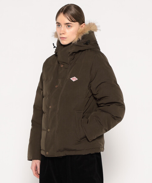 WOMEN'S FAUX FUR HOODED DOWN JACKET（ダウンジャケット/コート