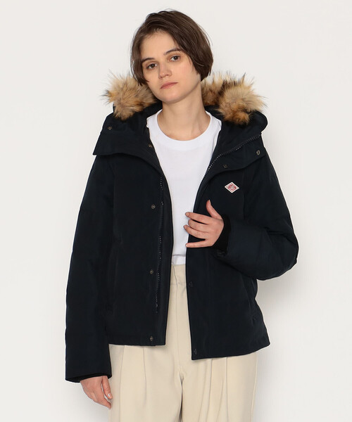 WOMEN'S FAUX FUR HOODED DOWN JACKET（ダウンジャケット/コート