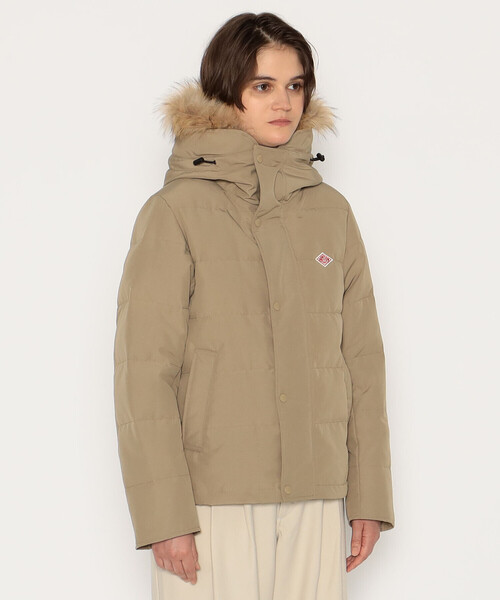 WOMEN'S FAUX FUR HOODED DOWN JACKET（ダウンジャケット/コート