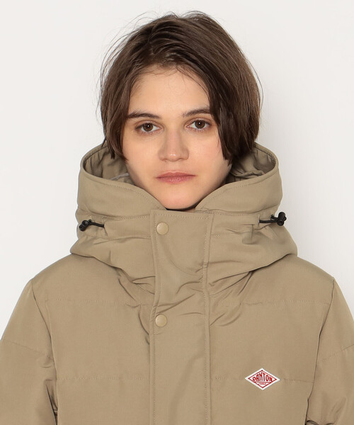 WOMEN'S FAUX FUR HOODED DOWN JACKET（ダウンジャケット/コート