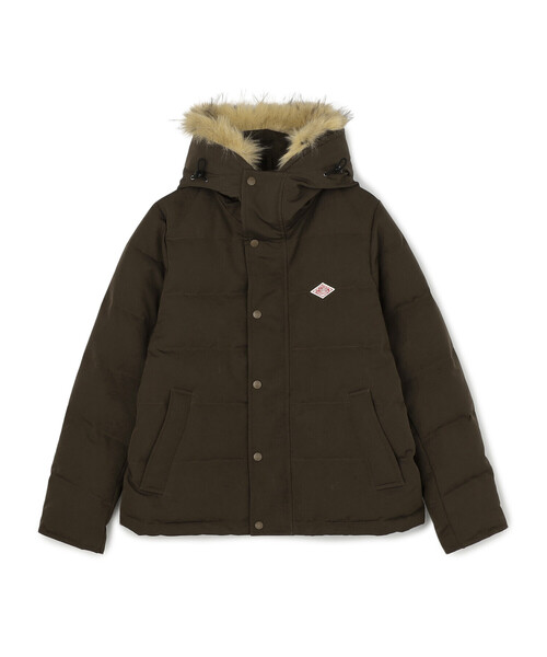 WOMEN'S FAUX FUR HOODED DOWN JACKET（ダウンジャケット/コート