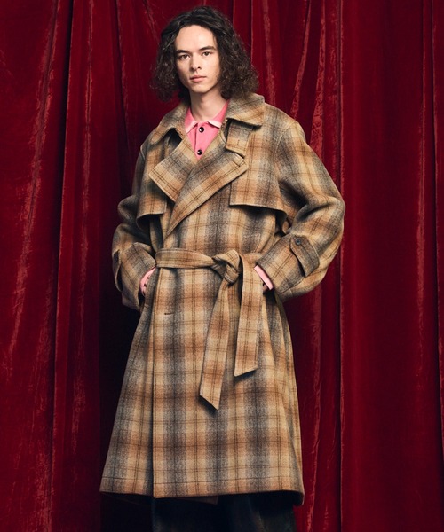 UNISEX》【LIMITED EDITION】Semi-double Yoke Coat/セミダブル